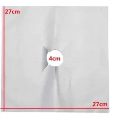 Köksplatta - Universell - 10 st - Teflon - 27x27 cm - Anti-klibbskydd