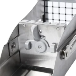 Köksredskap - Gogo - Pommes frites skärare - Rostfritt stål - 2 utbytbara grillar - Praktisk och hållbar