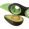Köksredskap Fruit Pitter 3-i-1 Avocado Slicer Grön Splits Pits Skivor