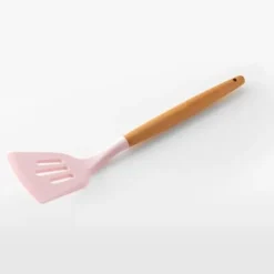 Kökstillbehör - Läckande spade - Non-stick silikon - Rosa färg - Modern design