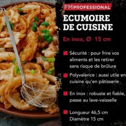 Köksutrustning i rostfritt stål 46,5 cm FM Professional Divers