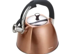 Klausberg KB-7202, 3 l, brons, Svart, Rostfritt stål, Keramiska, gas, halogen, Induktion, Gjutjärnsplattor