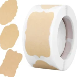 Klisteretiketter / Etiketter på Rulle - 250 st