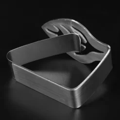 Klämma för bordsduk i rostfritt stål - Halkfri köksbordsklämma (blad)