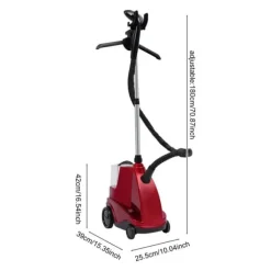 Klänningång, Justerbar Höjd, Snabb Uppvärmning,Burgund, EU