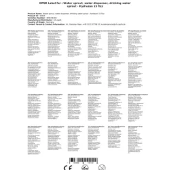 Kolsyremaskin, vattendispenser, vattenautomat, vattenmaskin, vattenkylare, kolsyrat vatten maskin, bubbelvatten maskin, carbonator - Hydrazon 15 FIZZ | CDON