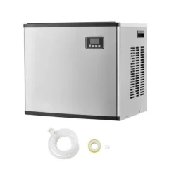 Kommersiell Ismaskin, Självrengörande Modell, Kapacitet 180 kg/dag