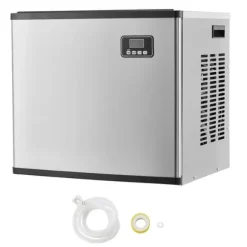 Kommersiell Ismaskin, Självrengörande Modell, Kapacitet 180 kg/dag