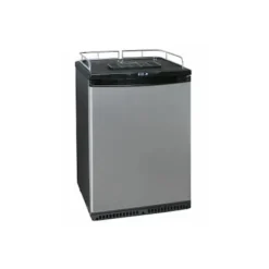 Komplett set - kylskåp för öl upp till 50L fat (ölstång) - inkl. Elegant dispenserkolonn och kompensatorkran, KEG:5 liters adapter