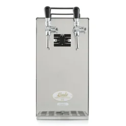 Komplett set - Öltapp - kontakt 40 två linjer torr kylare, run kylare 50 liter/h, KEG:Type G, KEG 2:5 liters adapter