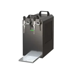 Komplett set - Öltapp - STREAM 80 ölkassett, flödeskylare 2-linjers torrkylare, KEG:5 liters adapter, KEG 2:utan