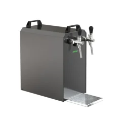 Komplett set - Öltapp - STREAM 80 ölkassett, flödeskylare 2-linjers torrkylare, KEG:5 liters adapter, KEG 2:utan