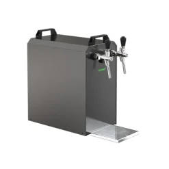 Komplett set - Öltapp STREAM 80K med luftpump, ölväska, genomströmningskylare, 2-linjers torrkylare, KEG 2:Type M, KEG:NC Adapter