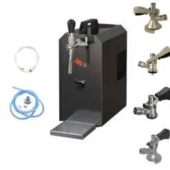 Komplett uppsättning - Öltapp - JET 30K dispenser med luftpump en linje torr kylare, 30 liter/h, KEG:utan