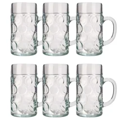 Komplett uppsättning - Öltapp JET 30 en linje torr kylare, 35 liter/h -Bierkoffer inkl. ölglas ISAR 0,3 liter 6 st., KEG:Type G