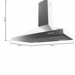 Konventionell fläkt Cecotec Bolero Flux PM 906500 Inox A