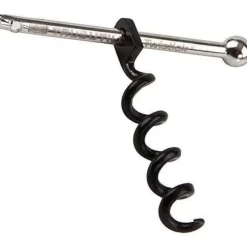 Korkskruv - Den minsta korkskruven i världen - Svart - 1 st - Essential Style - Praktisk