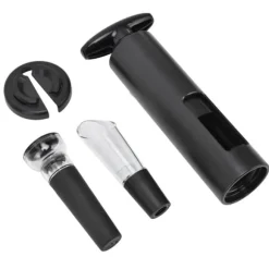 Korkskruv Enkel Manuell Manövrering Glansig Yta Sprickbeständig Bärbar Vinflasköppnare För Bar Hemmarestaurang