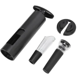 Korkskruv Enkel Manuell Manövrering Glansig Yta Sprickbeständig Bärbar Vinflasköppnare För Bar Hemmarestaurang