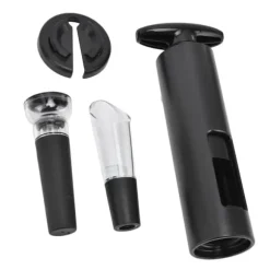 Korkskruv Enkel Manuell Manövrering Glansig Yta Sprickbeständig Bärbar Vinflasköppnare För Bar Hemmarestaurang