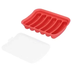 Korvform Matklassad silikon Nonstick Korvmaskinsformar Hemlagade korvformar Gör-det-själv-bakverktyg för hemmet Kök Restaurang HotelRed