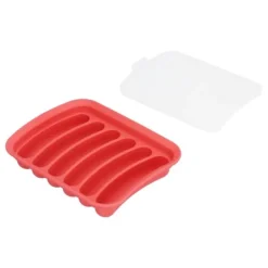 Korvform Matklassad silikon Nonstick Korvmaskinsformar Hemlagade korvformar Gör-det-själv-bakverktyg för hemmet Kök Restaurang HotelRed