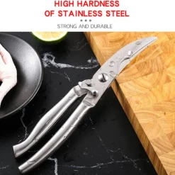 Kraftiga Rostfria Köksaxar