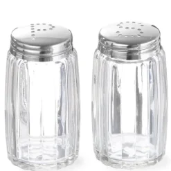 Kryddset med salt och peppar 40 mm hög 70 mm - Hendi 465387