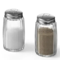 Kryddset med salt och peppar 40 mm hög 70 mm - Hendi 465387