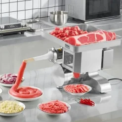 Köttkvarn, 39,5x43x39 cm, Rostfritt stål