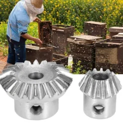 Kugghjul med skruv och skiftnyckelsats för honungsextraktor, extraktion, reparation, biodling