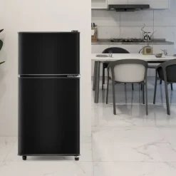 Kyl-Frys Kombi, 86.8 cm, 60L kyl, 22L frys, 102 kWh/år, Svart, Energieklass E