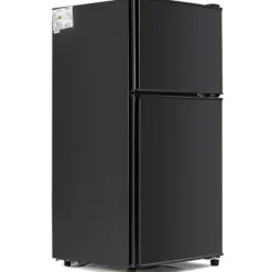 Kyl-Frys Kombi, 86.8 cm, 60L kyl, 22L frys, 102 kWh/år, Svart, Energieklass E