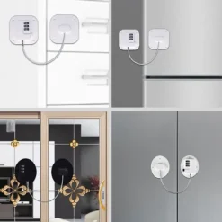 Kylskåp Fönster Barn Säkerhet Lösenord Lås Lådor Skåp Dörr