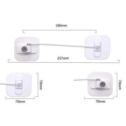 Kylskåp Fönster Barn Säkerhet Lösenord Lås Lådor Skåp Dörr