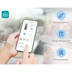 Kylskåp med frys Midea 338L Steel MERB345MGC02