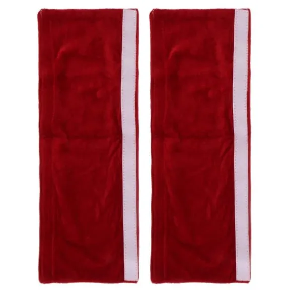Kylskåpshandtagsöverdrag för kök - Set med 2 Claret mjuka dammsäkra handtagshandskar