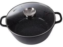 13L Gryta med lock – Non stick beläggning – Induktionshäll