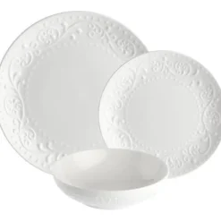 LA Porcellana Bianca - Set med 18 Drömplattor