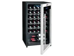 La Sommelière Service LS34A - Vinkylare - bredd: 48 cm - djup: 43 cm - höjd: 83.8 cm - Klass G - rostfritt stål