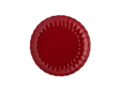 Latina Tallrik, röd, stengods