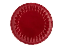 Latina Tallrik, röd, stengods