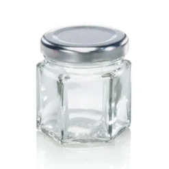 Leifheit 3208 Syltburk Sexkantig 47 ml Glas/Silver