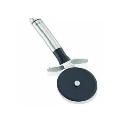 Leifheit ProLine 03128 nylon pizzaskärare, rostfritt pizzahjul, nylonhjul för repfri skärning