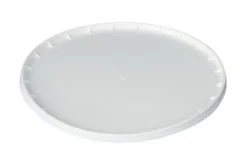 Låg 289mm til 10l spand hvid