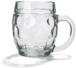 Ölglas, Ölsejdel, Ölkrus, Ölmugg - set med 6 ölglas Tübinger 0,5 liter