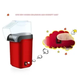 Liten Popcornmaskin. Poppa Popcorn helt utan att tillsätta Olja / Smör.