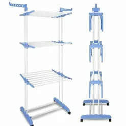 LIVIT Klädtorkställning, Flera nivåer, 48x74x170 cm