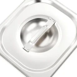 Lock till GN-kantin 1/6 - 8 st rostfritt stål | Färg: Silver | Storlek: Standardmått