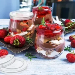 Lock till yoghurtburk 6,2 cm 12 st.